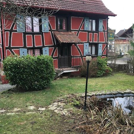 Auberge Du Tisserand Hotel Gommersdorf Bagian luar foto